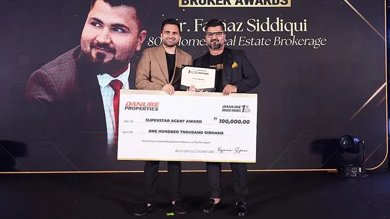 1% Elite Broker Award by Danube 1% Elite Broker Award by Danube